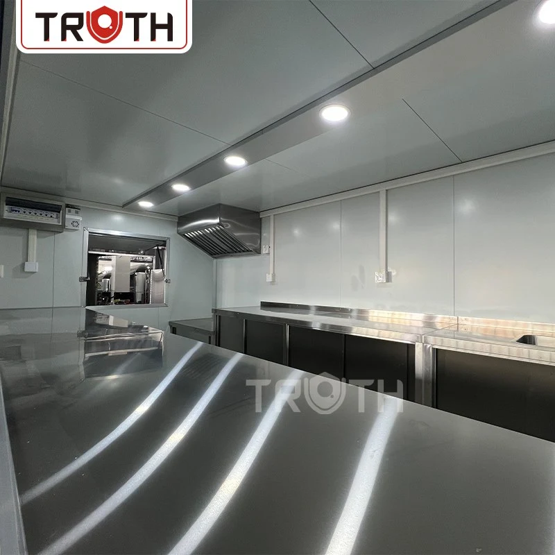 Concession Food Trailer Mobile Tacos Cart