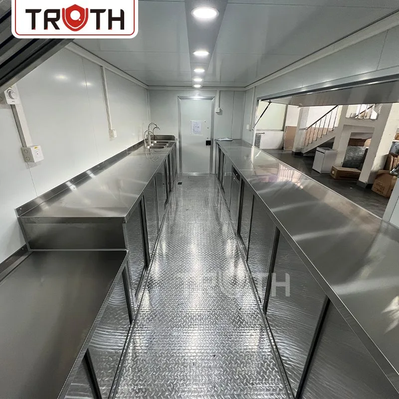 Concession Food Trailer Mobile Tacos Cart