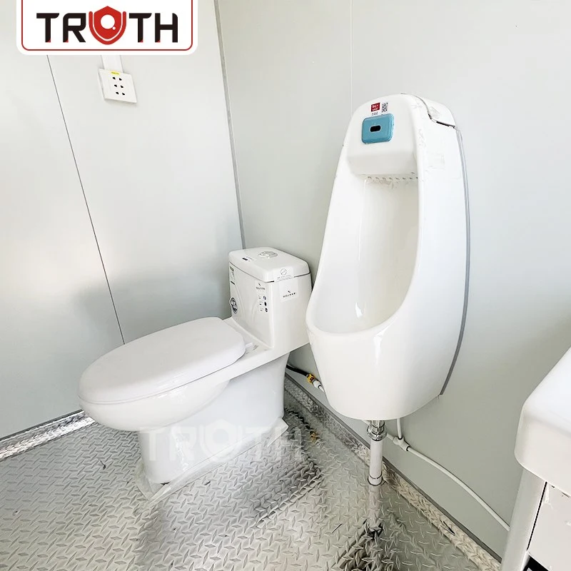 Outdoor Luxury Mobile Toilet Trailer
