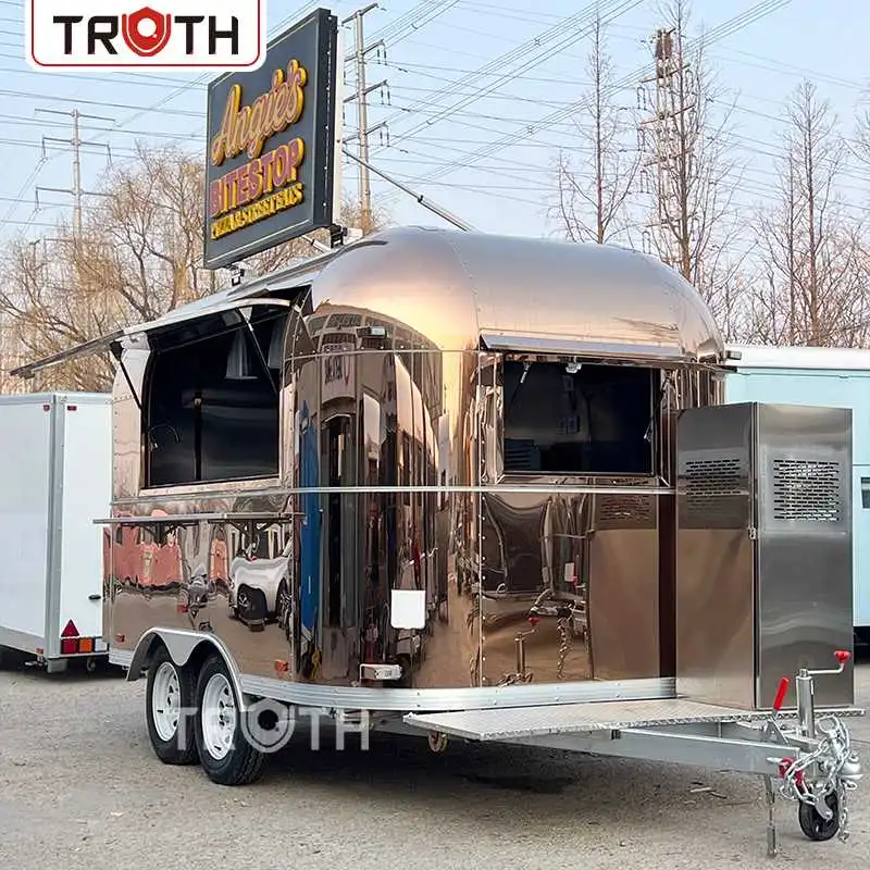 Us Standards Food Truck Pizza Oven Food Cart