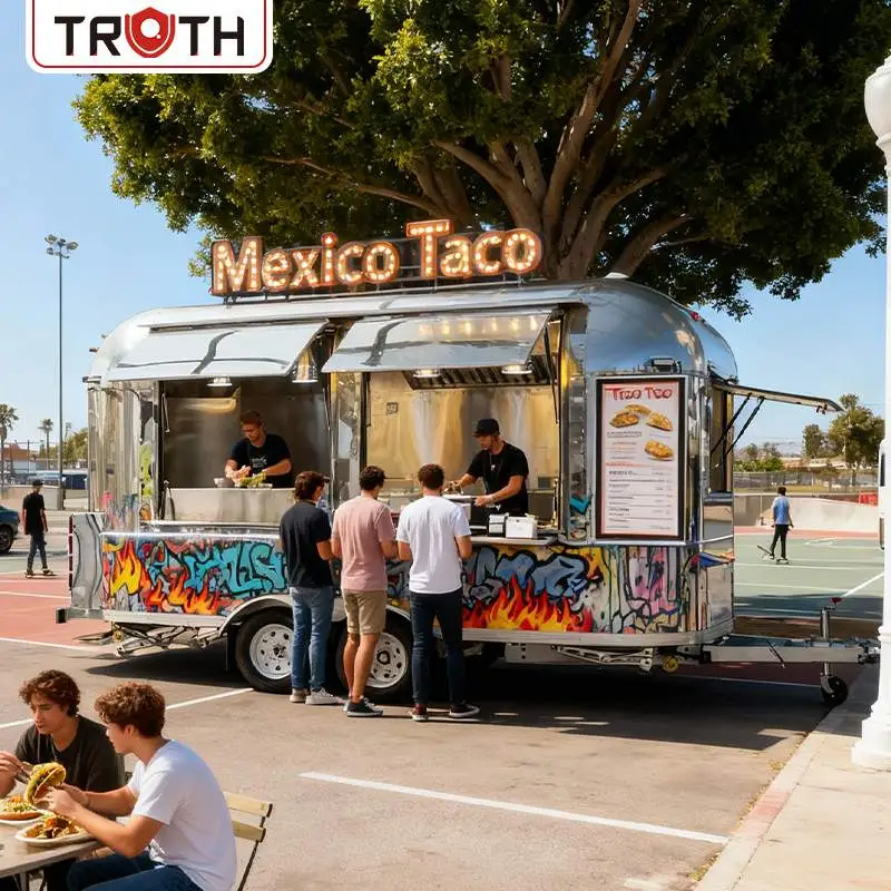 Полностью оборудованная концессия на прицеп Taco